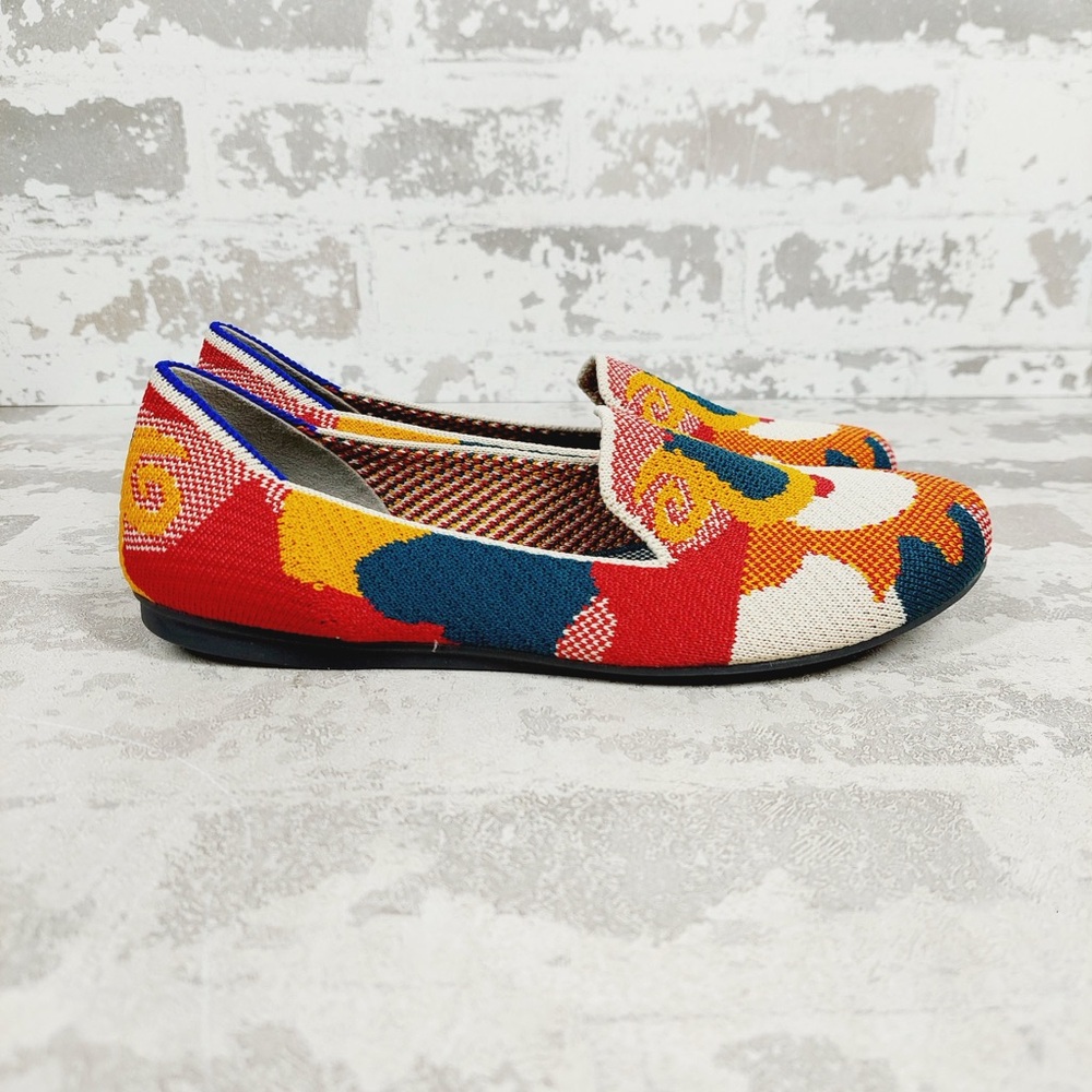 NEW Rothy's Amber Moroccan Round Toe Slip On Flat Loafers K65 - Picture 3 of 9